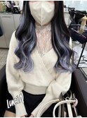 【レミー100%/54cm】レミーシールエクステ&インナーカラー