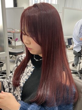 キートス(Kiitos) long style/red color