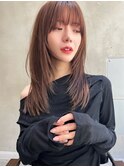 ACE横浜  ブラウンカラー×レイヤーカット