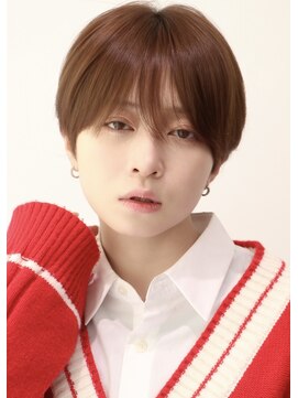 オーシャントーキョー ウエスト(OCEAN TOKYO WEST) ラウンドマッシュシースルーブラウンカラー