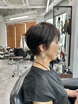 ソー(so.) 大人かっこいいショートカット/30代.40代.50代60代.横浜駅