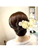 ヘアセット  和髪