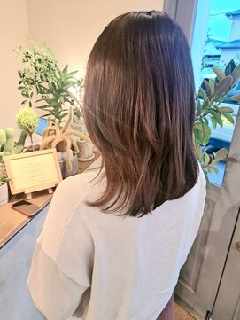 ヘアーメイク ピグレット(HAIR MAKE PIGLET) ミディアムレイヤースタイル