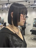 ボブ/ボブカット/切りっぱなしボブ/青葉台