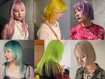 ユルク トウキョウ(jurk tokyo)の写真/繊細なブリーチワークで叶える《柔らかなペールカラー》1人1人のFashionやmoodに合わせてデザインカラーも