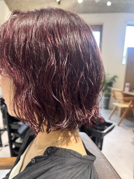 グッドライフヘアー(GOOD LIFE hair) 『暖色カラー×カシスピンク』