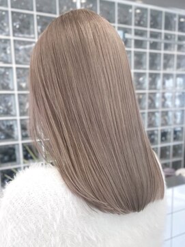 サンクマーケット 渋谷(cinq MARKET) 渋谷ダブルカラーハイトーンカラーミルクティーベージュカラー