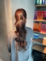 シャルムバイケンジ(Charm.by KENJE)&nbsp;【ハーフアップ】結婚式/銀座/ヘアセット/アレンジ