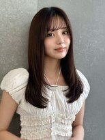 アンフィニー 仙台(ANFINI) 仙台髪質改善縮毛矯正酸性ストレートレイヤーカット韓国前髪学割