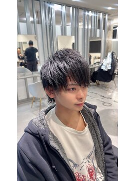 メンズサロン キング 梅田店(Men’s salon K!ng) 波巻きツイストスパイラルパーマ/フェザーパーマ/眉毛/メンズ