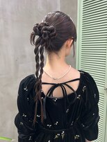 ウム(umu.)&nbsp;ヘアセット/タイトカチモリ/結婚式セット/お呼ばれヘア