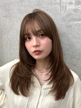 ロンドホットリップ 立川(Lond hot lip) 韓国顔周り/ハイレイヤーカット/ワンホンレイヤー/立川