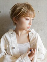 La fith hair SHISEI 名古屋2号店【ラフィス ヘアー シセイ】【4月9日OPEN（予定）】&nbsp;【La fith】丸みショート×ハイトーンカラー