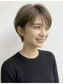 30代40代大人可愛いショートボブ 大人ショート