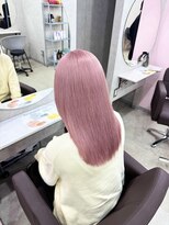 ルル 大宮駅東口(LULU)&nbsp;ブリーチ2回 ピンクベージュカラー