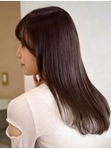 ベージュカラー &nbsp;似合わせカットミディアムレイヤー