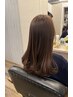 【奥野】カット＋低刺激カラー＋艶髪補修トリートメント￥18,600 → ￥16,500～