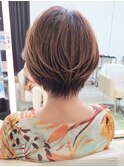 イメチェンウルフショートレイヤーカット30代40代50代田嶋Y18