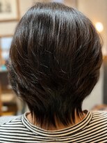 ナゴミ(NAGOMI) 大人ウルフ/40代/50代/ブラウンカラー