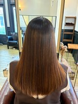 ラポール 蟹江(RAPPORT) 【髪質改善】ツヤ感たっぷりストレートロングで朝ラクヘア