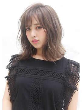 メノン(Menon) 切りっぱなしセミディ