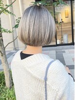 アテナ 六本松店(ATENA) シルクグレージュカラー/ショートボブ