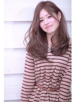 オーロ 緑地公園店(ORO)&nbsp;耳かけプラス毛先パーマで大人可愛いラベンダーカラー