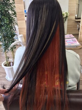 シードヘア(seed hair) インナーカラー