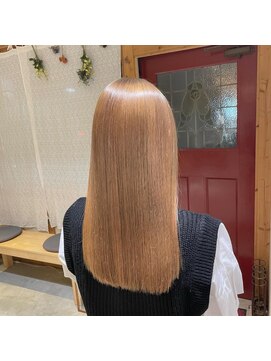 キングスベリー(Hair Relaxation King's Berry) 艶カラー×ゴールドベージュ×髪質改善トリートメント