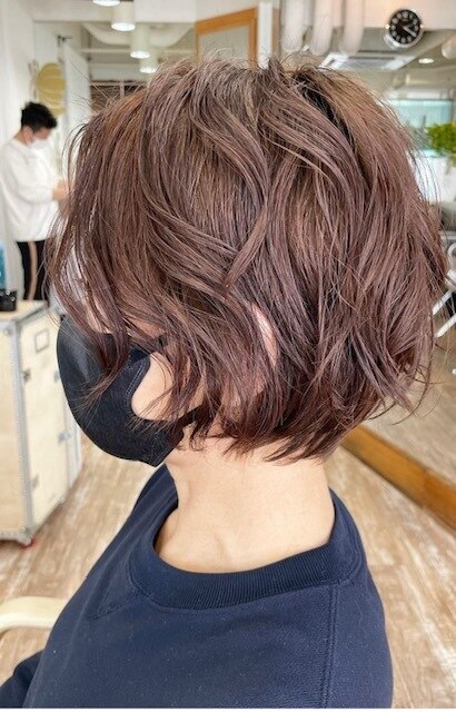 ブラウンショートウィッグ 自然なボブスタイル ブラウンショートウィッグ 自然なボブスタイル 2025年夏】ブラウン