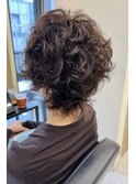 外国人風パーマ