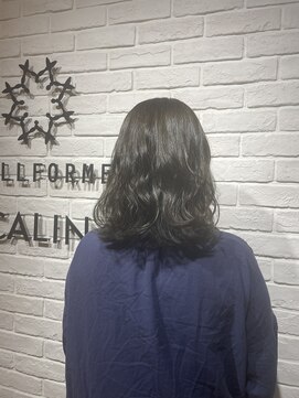 ヘア スパ ビューティー エールフォルム(HAIR SPA BEAUTY YELLFORME) "オリーブグレージュ"