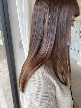 カムジーヘッド(COMEGHEAD) 髪質改善×透明感カラー