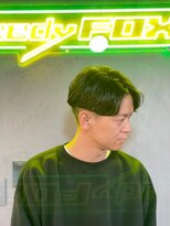 グリーディーフォックス 三軒茶屋(GreedyFOX)&nbsp;波巻き/マッシュパーマ/ウルフ/ハイライト<理容室>三軒茶屋