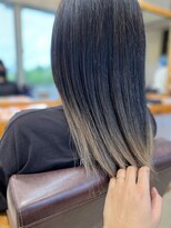 ラ メール ヘア デザイン(La mer HAIR DESIGN)&nbsp;ブロンド毛先グラデーション