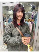 蜃気楼&nbsp;（（蜃気楼））レイヤースタイルとレッドパープル