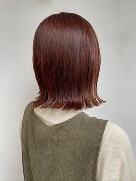 アールイーノウン 阿倍野区昭和町店(re; nown) ナチュラルボブ×大人ショートボブ×小顔カット20代30代40代50代