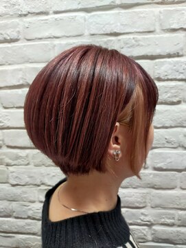 グロウ(grow) ショートボブ×ハイライト