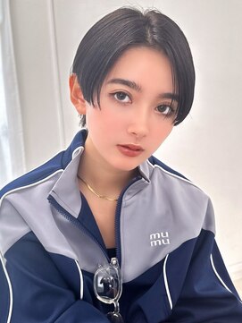 ラフィスヘアー リープ 新丸子店(La fith hair leap) 【La fith】ハンサムショート×美シルエット×暗髪カラー