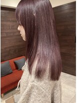 ジャム(Jam)&nbsp;艶髪ラベンダーピンクカラー×ロングスタイル★中村大輔