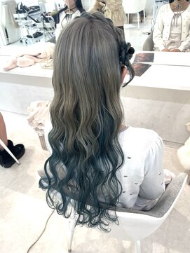 ディティカ ルーク(Dityca luk) 量産サイドお団子ハーフアップ