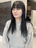 ヘアー アイス ルーチェ(HAIR ICI LUCE)&nbsp;ノンダメージカラー/インナーブルー/上田