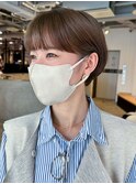 ショートくびれヘア顔周りレイヤー_ba454632