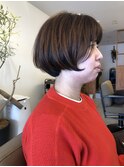 マグネットカラー×ショートボブ