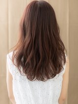 カバーヘア イヴ 戸頭店(COVER HAIR EVE) チェリーブラウンくせ毛風美髪フェミニンロング308W戸頭30代40代