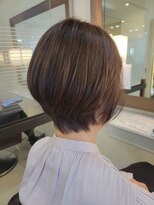 スタイル 成城学園前(STYLE) 縮毛矯正ストレートボブ 丸みストレートボブ