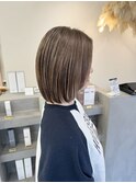 極細白髪ぼかしハイライトカラー