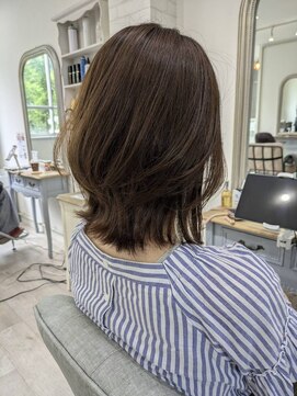 ガーデン バイ イル(GARDEN by illu Co.Ltd) こなれた雰囲気に×ブルーベージュくびれヘア◇