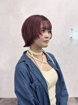 スノットバイガルテ(SNOT by GARTE) ボブ/ブリーチカラー