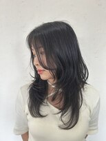 エアリコ ロング×レイヤースタイル